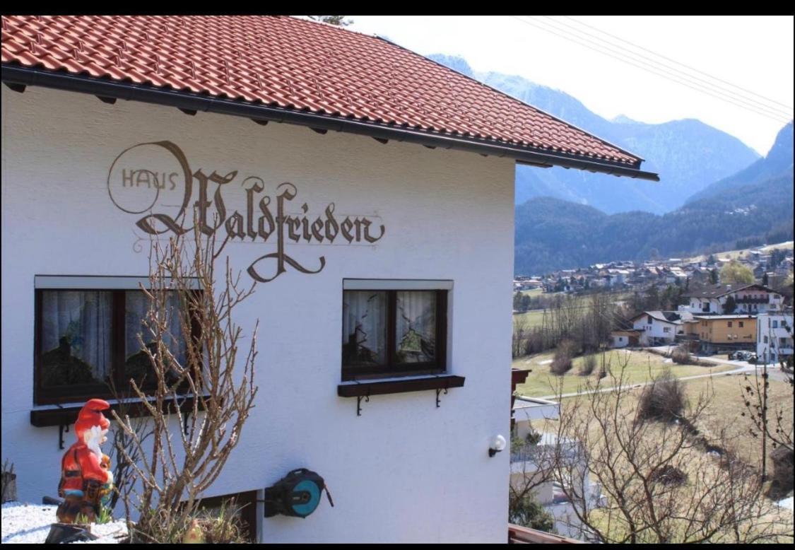 Апартаменты Haus Waldfrieden Заутенс Экстерьер фото